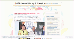 Desktop Screenshot of iitblibrary.wordpress.com