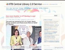 Tablet Screenshot of iitblibrary.wordpress.com