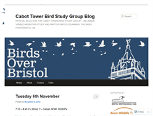 Tablet Screenshot of birdsoverbristol.wordpress.com