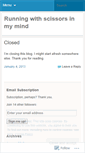 Mobile Screenshot of mindscissors.wordpress.com