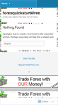Mobile Screenshot of forexquickstart4free.wordpress.com
