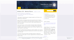 Desktop Screenshot of drewburrett.wordpress.com
