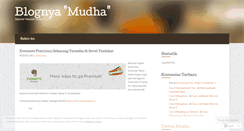 Desktop Screenshot of mudha.wordpress.com