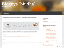 Tablet Screenshot of mudha.wordpress.com