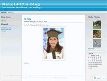 Tablet Screenshot of mehc1477.wordpress.com