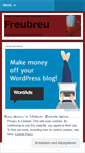 Mobile Screenshot of freubreu.wordpress.com
