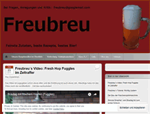 Tablet Screenshot of freubreu.wordpress.com