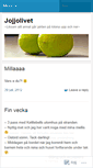 Mobile Screenshot of jojjolivet.wordpress.com