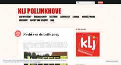 Desktop Screenshot of kljpollinkhove.wordpress.com