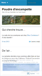 Mobile Screenshot of escampette.wordpress.com