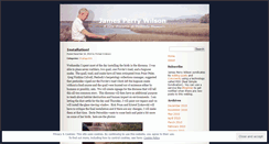 Desktop Screenshot of jamesperrywilson.wordpress.com