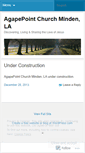 Mobile Screenshot of mindenchurch.wordpress.com