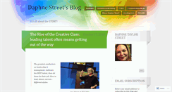 Desktop Screenshot of daphnestreet.wordpress.com