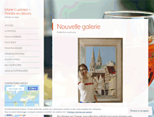 Tablet Screenshot of mariecuisiniez.wordpress.com