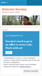 Mobile Screenshot of octaviansoviany.wordpress.com