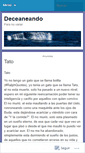 Mobile Screenshot of deceaneando.wordpress.com