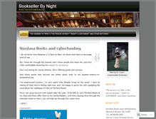 Tablet Screenshot of booksellerbynight.wordpress.com