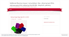 Desktop Screenshot of inddiecom.wordpress.com