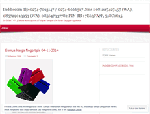 Tablet Screenshot of inddiecom.wordpress.com