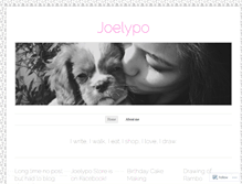 Tablet Screenshot of joelypo.wordpress.com