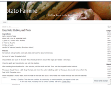 Tablet Screenshot of potatofamine.wordpress.com