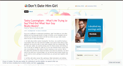 Desktop Screenshot of dontdatehimgirl.wordpress.com