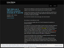 Tablet Screenshot of linuxmania.wordpress.com