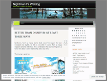 Tablet Screenshot of nightman1.wordpress.com