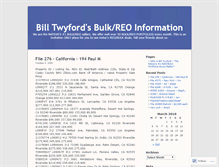 Tablet Screenshot of billtwyford.wordpress.com