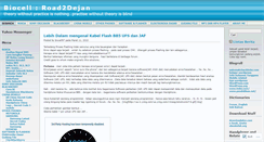 Desktop Screenshot of biocell97.wordpress.com