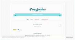 Desktop Screenshot of ponnyfreaken.wordpress.com