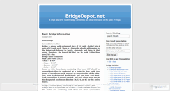 Desktop Screenshot of bridgetips.wordpress.com