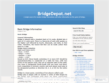 Tablet Screenshot of bridgetips.wordpress.com