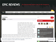Tablet Screenshot of epicreviewsdotorg.wordpress.com