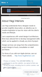 Mobile Screenshot of hegiinteriors.wordpress.com