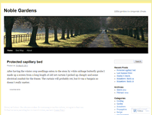 Tablet Screenshot of noblegardens.wordpress.com