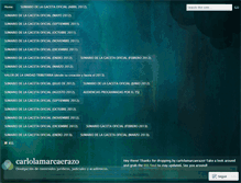 Tablet Screenshot of carlolamarcaerazo.wordpress.com