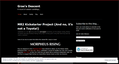 Desktop Screenshot of grae2x5.wordpress.com