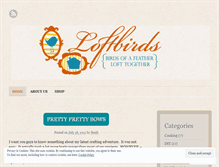 Tablet Screenshot of loftbirds.wordpress.com