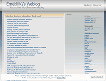 Tablet Screenshot of emeklilik.wordpress.com