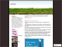 Tablet Screenshot of celebcraze.wordpress.com