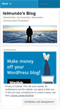 Mobile Screenshot of felmundo.wordpress.com