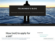 Tablet Screenshot of felmundo.wordpress.com