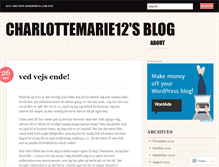 Tablet Screenshot of charlottemarie12.wordpress.com