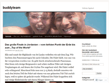 Tablet Screenshot of buddyteam.wordpress.com