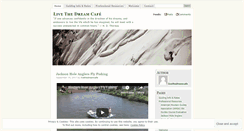 Desktop Screenshot of livethedreamcafe.wordpress.com