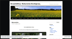 Desktop Screenshot of ecoambithoz.wordpress.com