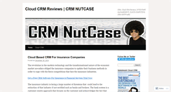 Desktop Screenshot of crmnutcase.wordpress.com