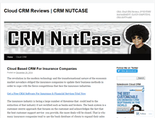 Tablet Screenshot of crmnutcase.wordpress.com