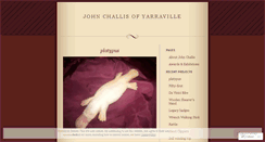 Desktop Screenshot of johnjchallis.wordpress.com